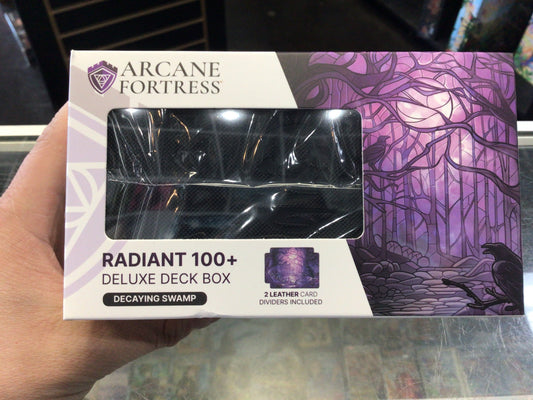 Arcane Fortress: Radiant 100+ Deluxe Deck Box - Decaying Swamp
