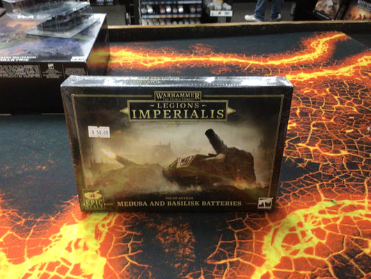 Warhammer The Horus Heresy Legions Imperials Medusa and Basilisk Batteries