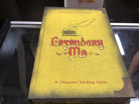WereRabbit Press: Character Tracking Guide - Hardcover Yellow