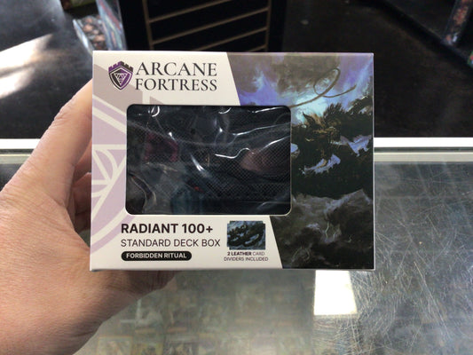 Arcane Fortress: Radiant 100+ Standard Deck Box - Forbidden Ritual
