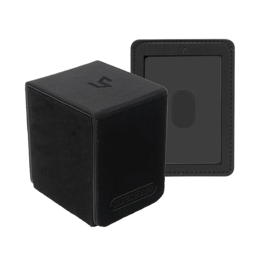 Ultra Pro: PATCHCRAFT 100+ Alcove Flip Deckbox - Black