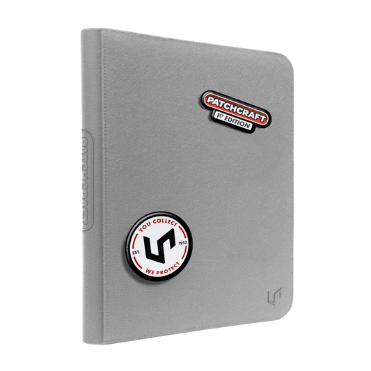 Ultra Pro: PATCHCRAFT Zippered 9-Pocket Pro-Binder - Grey