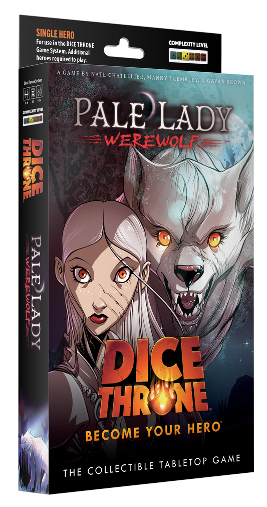 Dice Throne: Hero Pack - Pale Lady/Werewolf