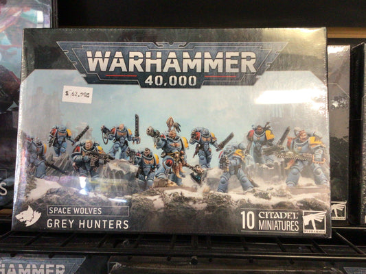 Warhammer 40K: Space Wolves (Grey Hunters) Qty. 10