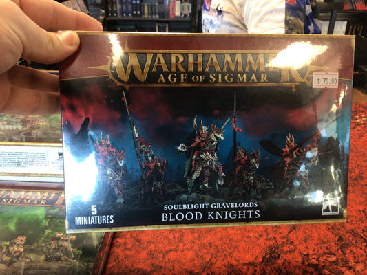 Warhammer Age of Sigmar Soulblight Gravelords Blood Knights