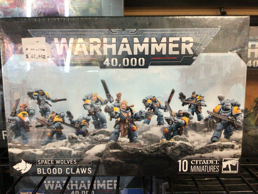 Warhammer 40K: Space Wolves (Blood Claws) Qty. 10