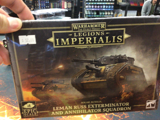 Warhammer The Horus Heresy Legions Imperials Leman Russ Exterminator and Annihilator Squadron