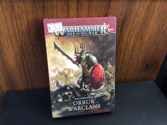 Warhammer Age of Sigmar: Faction Pack - Orruk Warclans