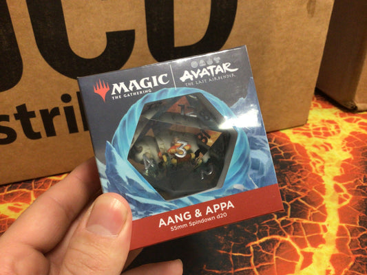 D20 single 54mm Spindown MTG Avatar The Last Airbender