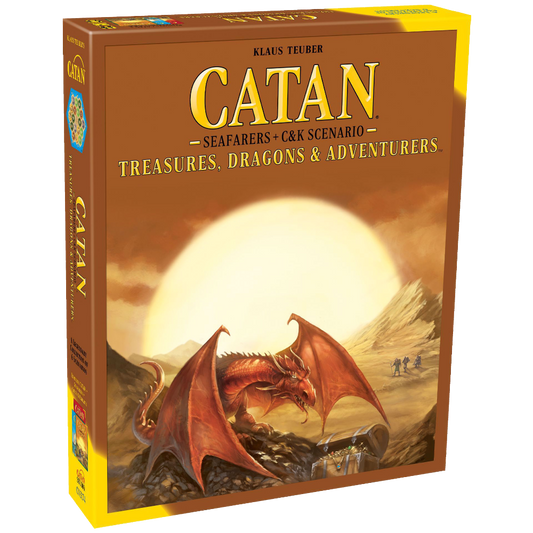 CATAN: Seafarers + C&K Scenario - Treasures, Dragons & Adventures