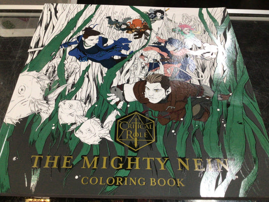 Critical Role: The Mighty Nein Coloring Book