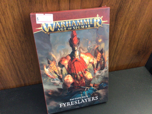 Warhammer Age of Sigmar: Faction Pack - Fyreslayers
