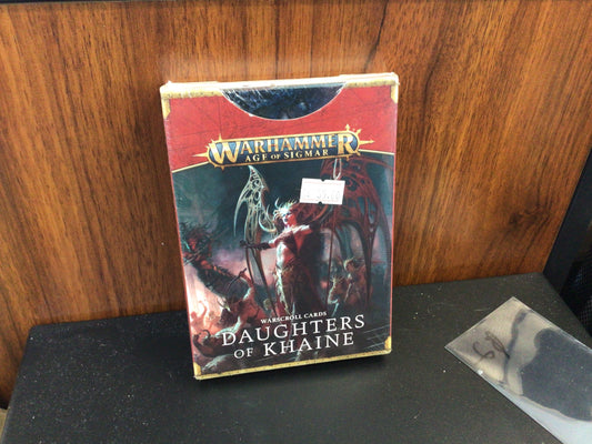 Warhammer Age of Sigmar: Warscroll Cards - Daughters of Khaine