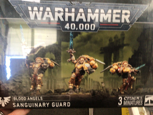 Warhammer 40K: Blood Angels (Sanguinary Guard) Qty. 3