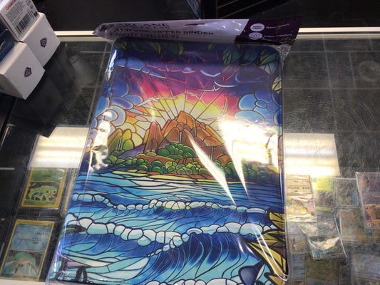 Arcane Fortress: 9 Pocket Sideloader Artwork Zipper Binder - Hidden Island