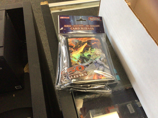 YGO Tournament Sleeves, 50 ct (Albaz-Ecclesia-Tri-Brigade)