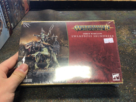 Warhammer Age of Sigmar Orruk Warclans Swampboss Skumdrekk