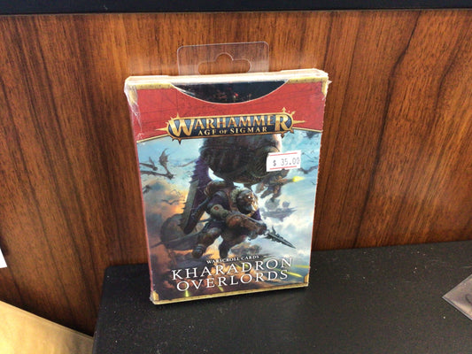 Warhammer Age of Sigmar: Warscroll Cards - Kharadron Overlords