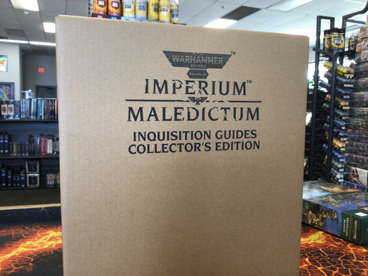 Warhammer 40K Roleplay Imperium Maledictum Inquisition Guides Collectors Edition