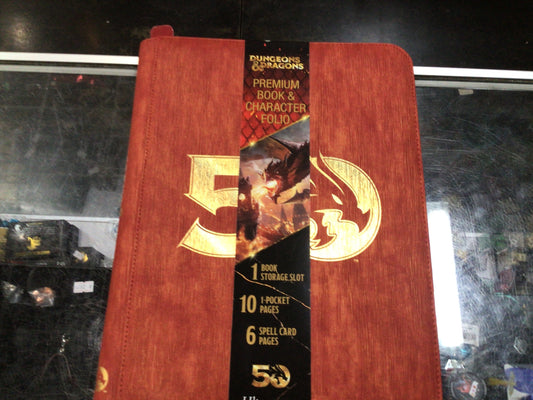 D&D: 50th Anniversary Premium Book & Character Folio