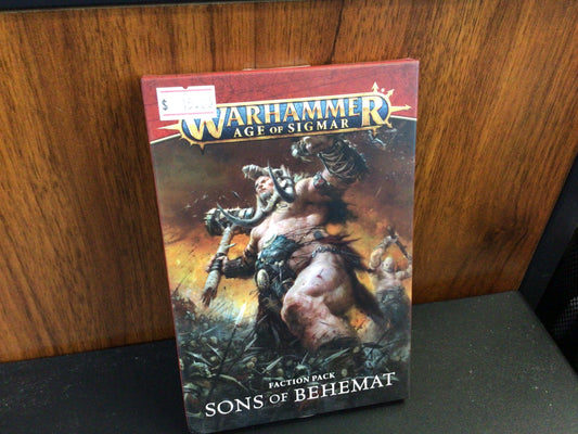 Warhammer Age of Sigmar: Faction Pack - Sons of Behemat