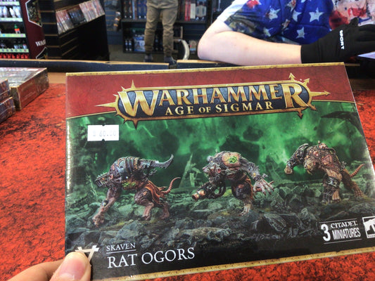 Warhammer Age of Sigmar Skaven Rat Ogors