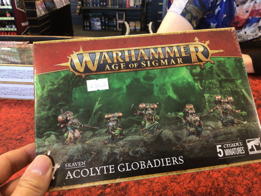 Warhammer Age of Sigmar Skaven Acolyte Globadiers