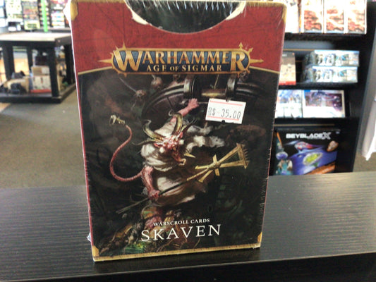 Warhammer Age of Sigmar: Warscroll Cards - Skaven