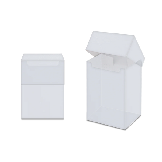 Ultra Pro: 80+ Deck Box - Clear