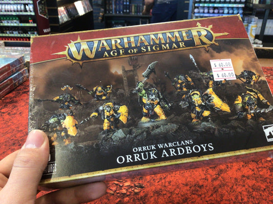Warhammer Age of Sigmar Orruk Warclans Orruk Ardboys