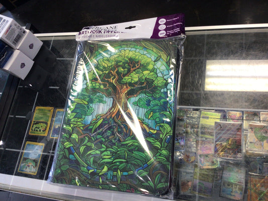 Arcane Fortress: 9 Pocket Sideloader Artwork Zipper Binder - Mythical Forest