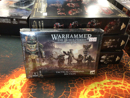 Warhammer The Horus Heresy Solar Auxilia Tactical Command Section