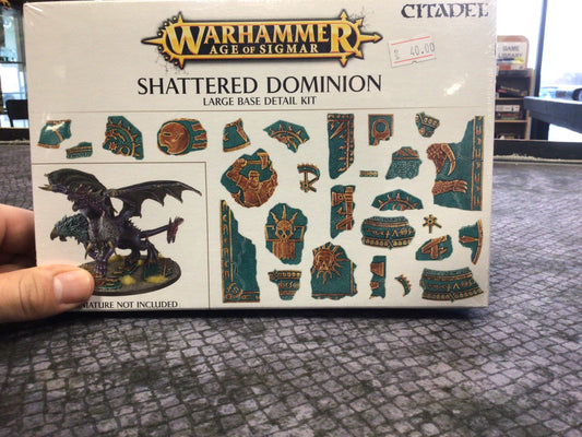 Warhammer Age of Sigmar Shattered Dominion Large Base Detail Kit