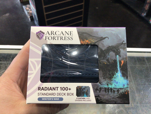 Arcane Fortress: Radiant 100+ Standard Deck Box - Winter’s War