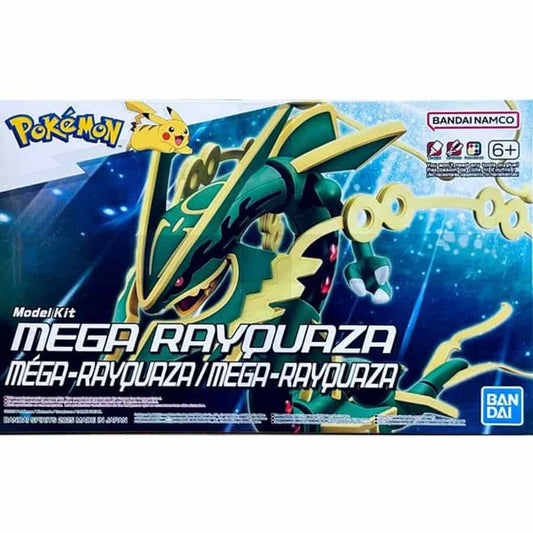 BANDAI HOBBY: POKEMON MODEL KIT: RAYQUAZA (POKEPLA MODEL KIT)