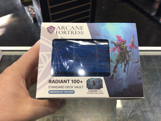 Arcane Fortress: Radiant 100+ Standard Deck Box - Emperor of the Deep