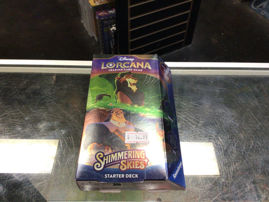 Disney Lorcana TCG: Shimmering Skies Intro Deck - Emerald/Steel