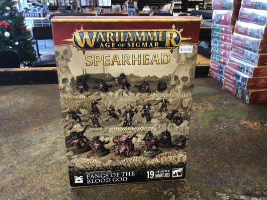 Warhammer Age of Sigmar Spearhead Fangs of the Blood God
