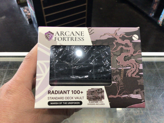 Arcane Fortress: Radiant 100+ Standard Deck Box - Marsh of the Unspoken
