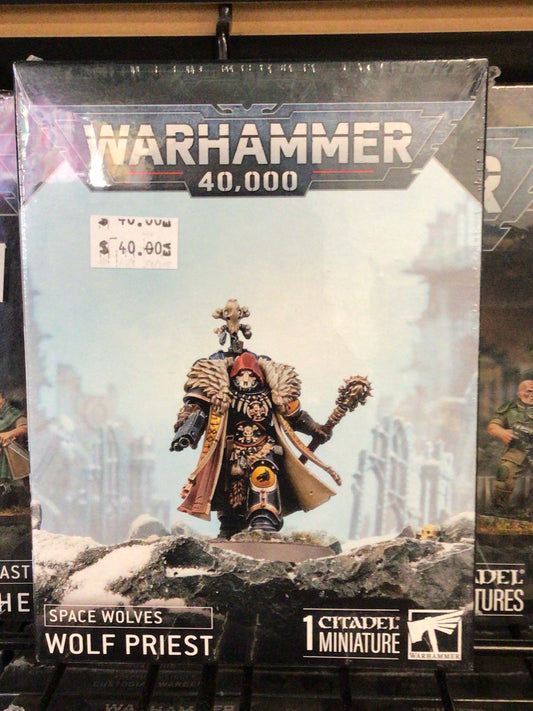Warhammer 40K: Space Wolves (Wolf Priest) Qty. 1