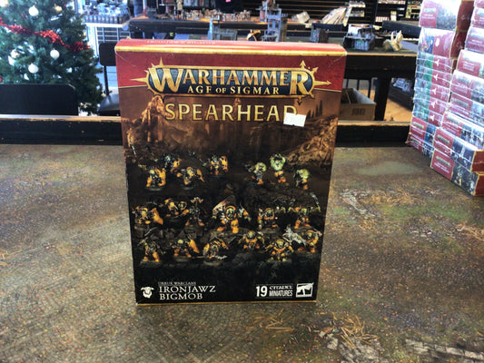 Warhammer Age of Sigmar Spearhead Ironjawz Bigmob