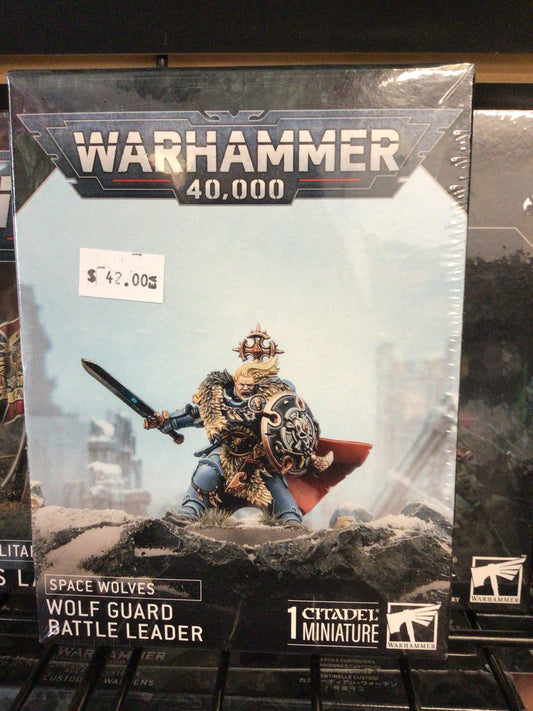 Warhammer 40K: Space Wolves (Wolf Guard Battle Leader) Qty. 1