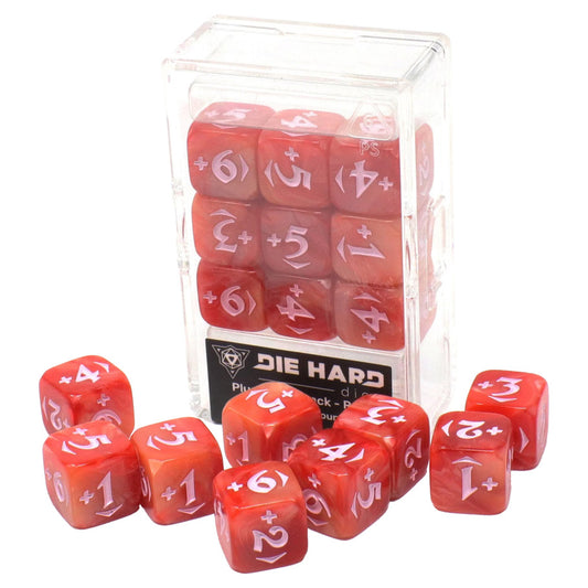 Die Hard: MTG Spindown Counters - Positive Power Pack (Red)