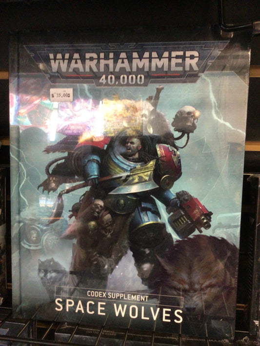 Warhammer 40K Book: Space Wolves (Codex Supplement)
