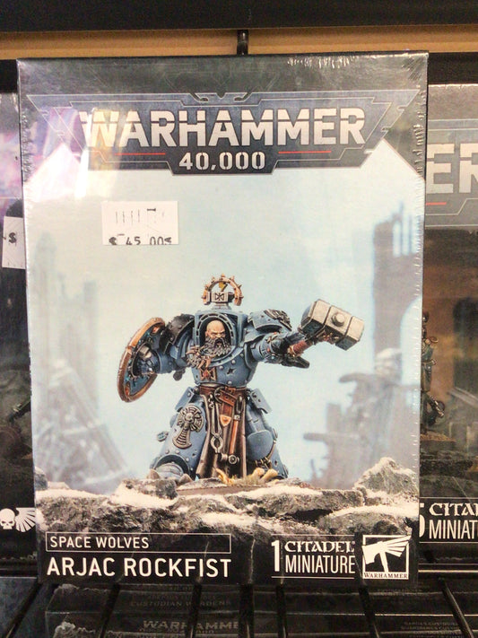 Warhammer 40K: Space Wolves (Arjac Rockfist) Qty. 1