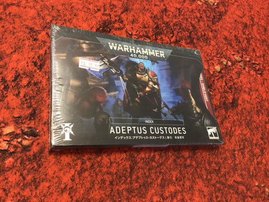 Warhammer 40K Index Adeptus Custodes