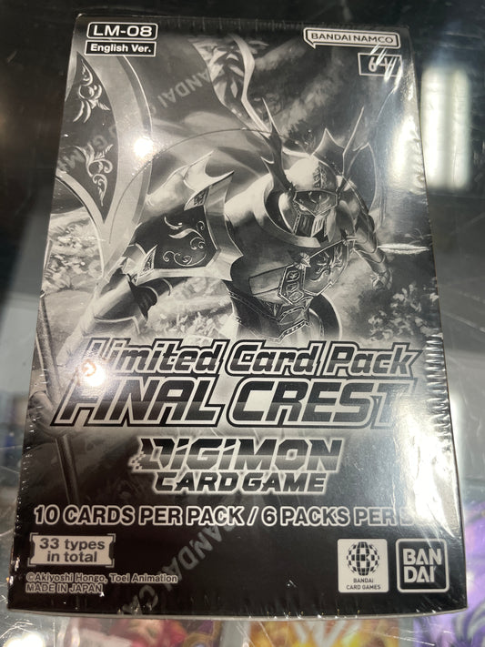 Digimon Trading Card Game Final Crest LM-08 Booster Box
