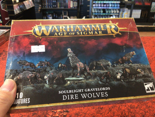 Warhammer Age of Sigmar Soulblight Gravelords Dire Wolves