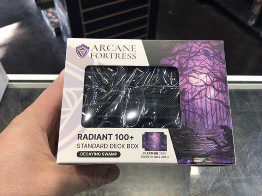 Arcane Fortress: Radiant 100+ Standard Deck Box - Decaying Swamp