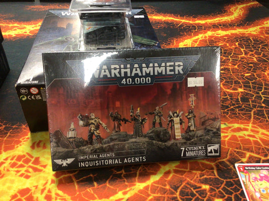 Warhammer 40K Imperial Agents Inquistoial Agents